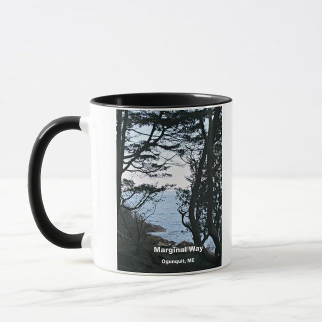 Marginal Way, Ogunquit, Maine Mug (Left)