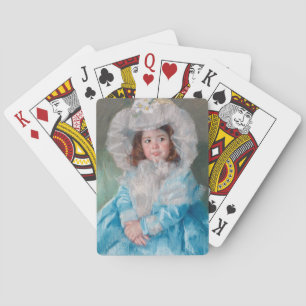Margot in Blue Mary Cassatt Playing Cards