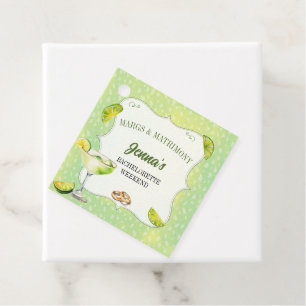 Margs and Matrimony Bachelorette Party Favour Tags