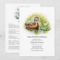 Margs Mallards & Matrimony Funny Lake Bachelorette