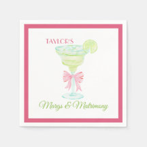 Margs & Matrimony Bridal shower party Invitation