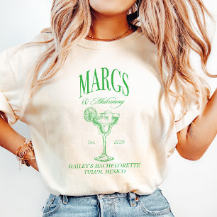 Margs Matrimony Personalized Bachelorette T-Shirt