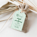 Margs & Matrimony Retro Bachelorette Bridal Shower Gift Tags<br><div class="desc">This fun design features margaritas and a colourful theme.</div>