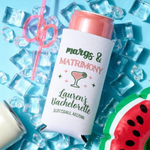 Margs & Matrimony- The Party Seltzer Can Cooler