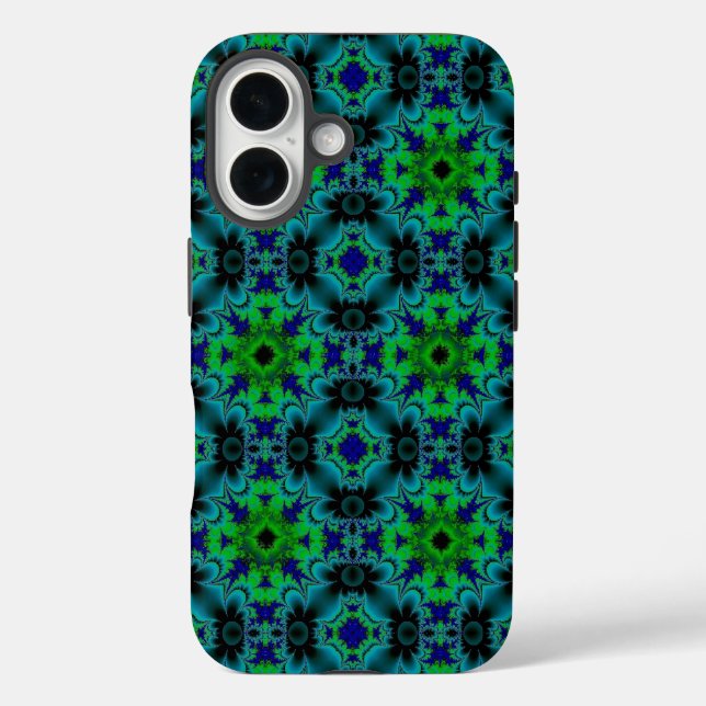 Marguerite , Daisies Flowers in Retro Style Case-Mate iPhone Case (Back)