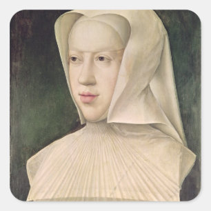 Marguerite de Habsbourg Duchess of Savoy Square Sticker