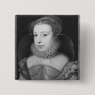 Marguerite de Valois Queen of Navarre 15 Cm Square Badge