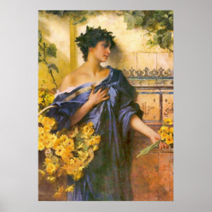 Marguerites by Conrad Kiesel Poster
