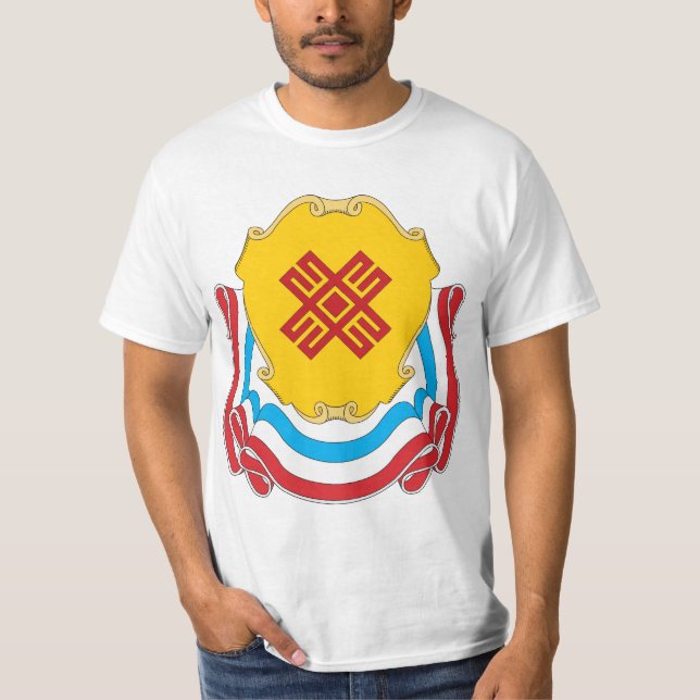 Mari El Coat of Arms T-shirt (Front)