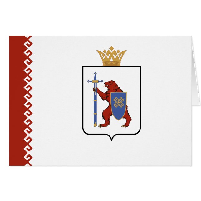 Mari El Flag (Front Horizontal)