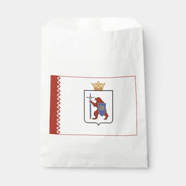 Mari El Flag Favour Bags (Front)