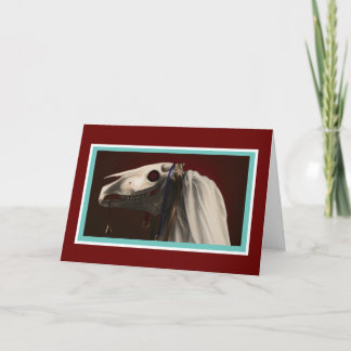 Mari Lwyd Holiday Card