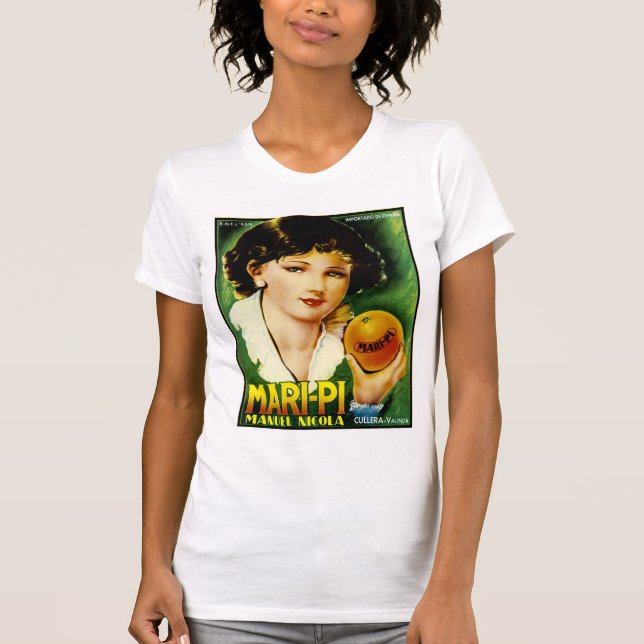 Mari Pi Oranges T-Shirt (Front)