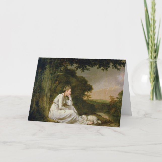 Maria, 'A Sentimental Journey' Card (Front)