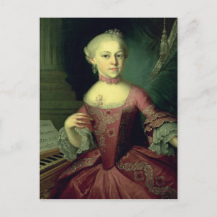 Maria-Anna Mozart, called 'Nannerl' Postcard