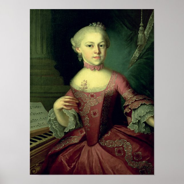Maria-Anna Mozart, called 'Nannerl' Poster (Front)