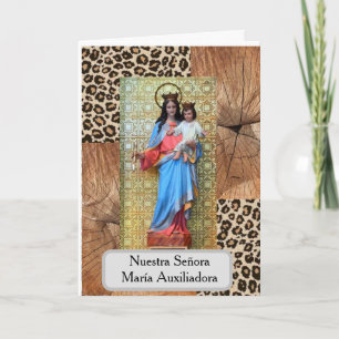 María, Auxiliadora de los Cristianos Card
