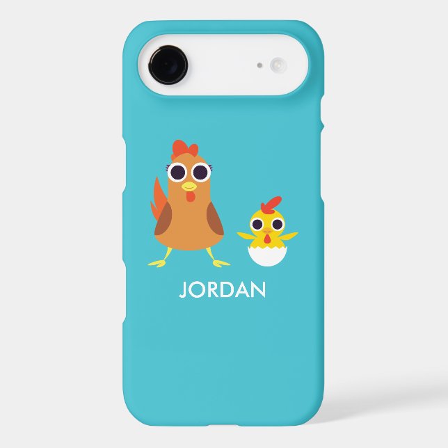 Maria & Bandit the Chickens Case-Mate iPhone Case (Back)