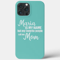 Maria Is My Name But My Favourite People Call Me