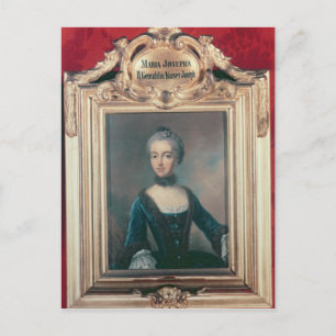 Maria Josepha of Bavaria second wife of Joseph Postcard