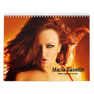 Maria Kanellis, Singer/Songwriter/Actress Calendar