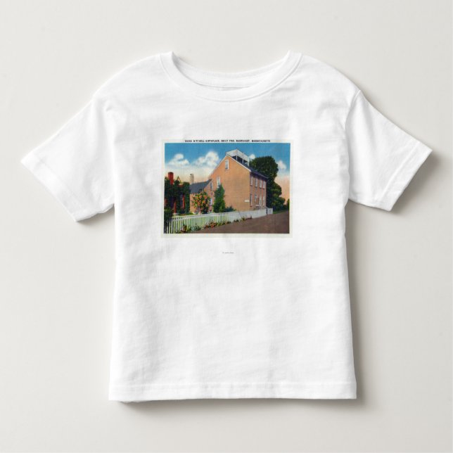 Maria Mitchell's Birthplace Toddler T-Shirt (Front)