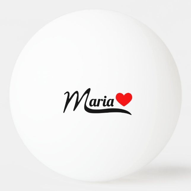 Maria Ping Pong Ball (Front)