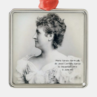 María Teresa Gertrudis de Jesús Carreño García Metal Tree Decoration