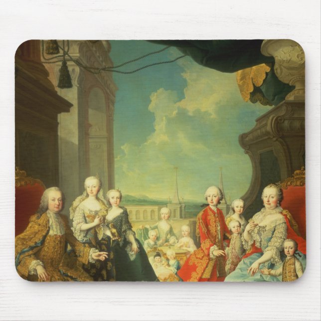 Maria Theresa and her Husband Mouse Pad (Front)
