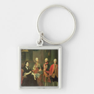 Maria Theresa of Austria with four of her Key Ring