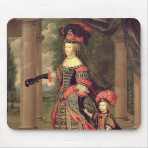 Maria Theresa wife of Louis XIV Mouse Pad