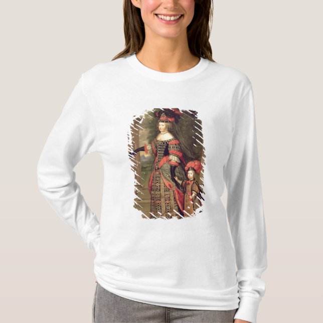 Maria Theresa  wife of Louis XIV T-Shirt (Front)