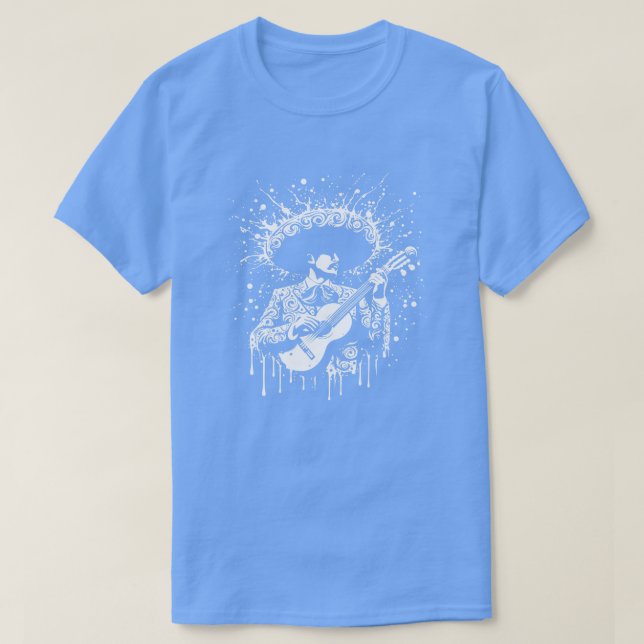 Mariachi Art T-Shirt (Design Front)