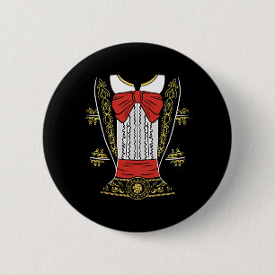 Mariachi Charro Mexican Costume For Cinco De Mayo  6 Cm Round Badge