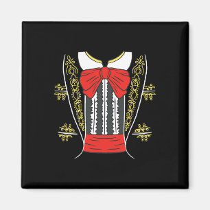 Mariachi Charro Mexican Costume For Cinco De Mayo Magnet