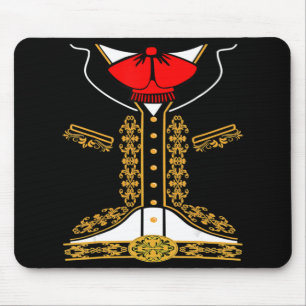 Mariachi Charro Mexican Costume For Cinco De Mayo  Mouse Pad