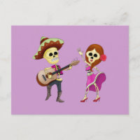 Mariachi Dancing Couple Day of the Dead