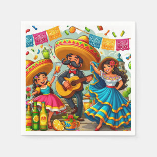 Mariachi Fiesta Napkin