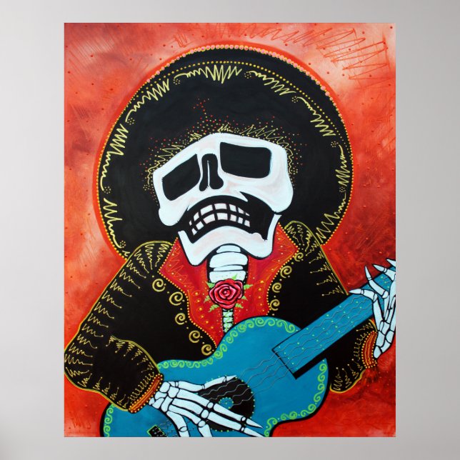 Mariachi Musician Posters (Front)