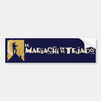 Mariachi on the Roof Bumper Sticker