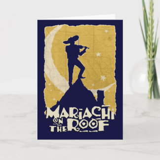 Mariachi on the Roof Card