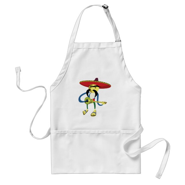 Mariachi Party BBQ Apron (Front)