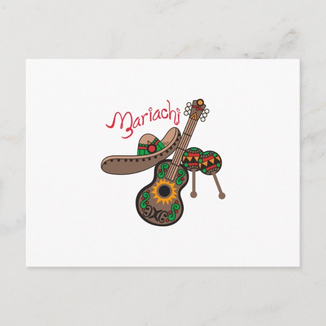 MARIACHI POSTCARD (Front)