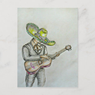 Mariachi Postcard