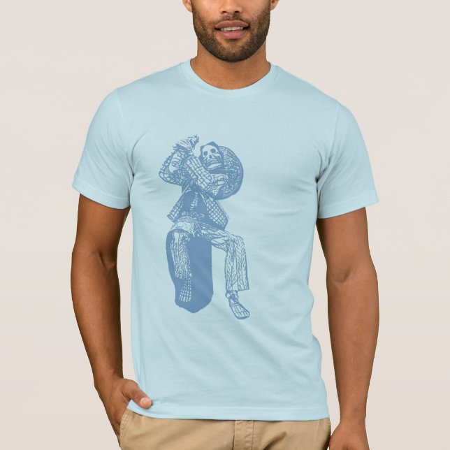 Mariachi Skull T-Shirt (Front)