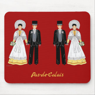 Mariage en Pas-de-Calais, France Mouse Pad