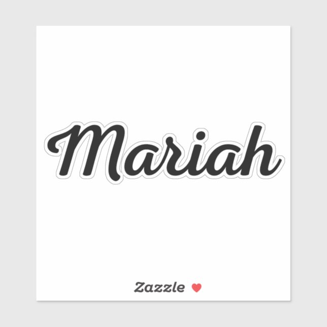 Mariah (Sheet)