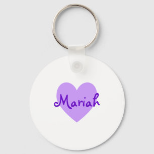 Mariah in Purple Key Ring