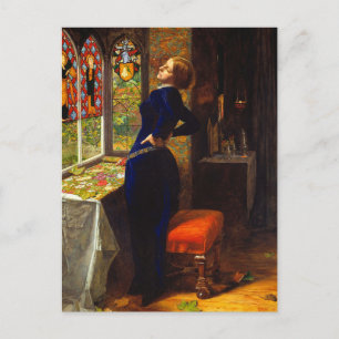 Mariana by John Everett Millais (1851) Postcard