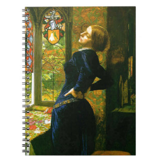 Mariana by Millais Notebook